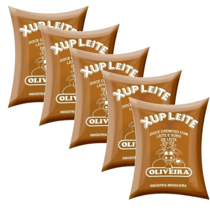 Xup Leite Milk cream 2.85oz (Pack of 05)