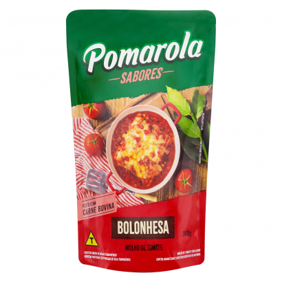 Molho  Bolonhesa - Feito com Carne Bovina - 300g