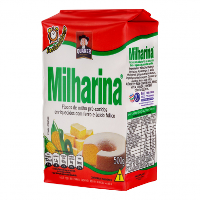 Milharina Pre-cooked corn flakes 17.63oz