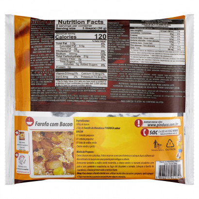 Cassava Flours Toast Flavored w/ Bacon 8.81
