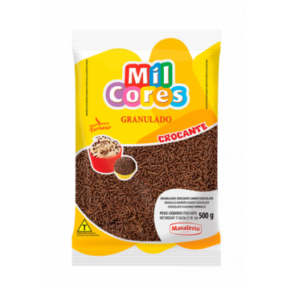 Mil Cores Crispy Granulated Chocolate 17.64oz