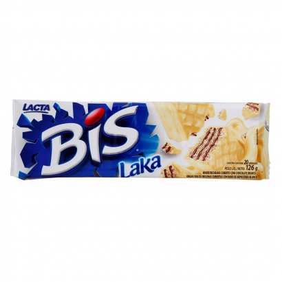 Bis White Chocolate Wafer 4.44oz