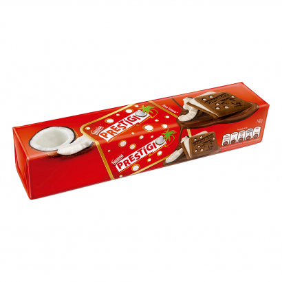 Prestígio Chocolate Cookies Filled w/ Coconut 4.93oz