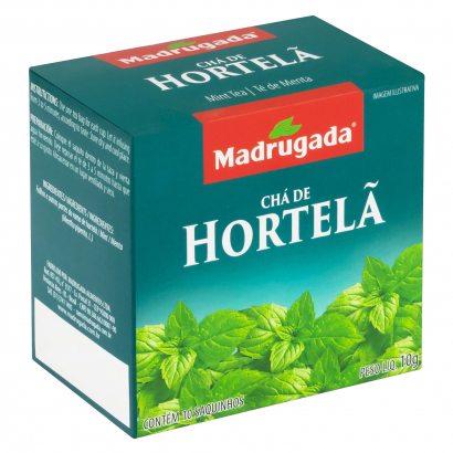 Chá de Hortelã  - 10 Sachês de 15g