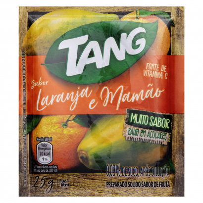 Powdered Orange and Papaya Juice 0.63oz