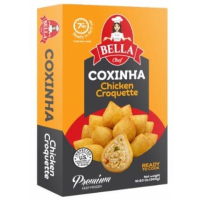 Mini Coxinha de Frango Frita 200g (PACK COM 03)