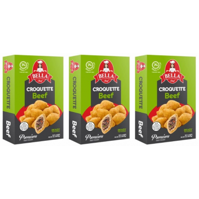 Risole de Carne Frito 200g (PACK COM 03)