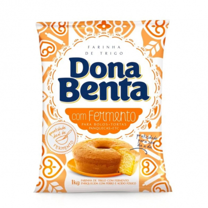 Wheat Flour with Yeast Dona Benta 35,27oz