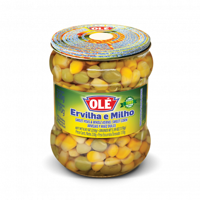 Sweet Peas & Wole kernel Sweet corn  8.81oz