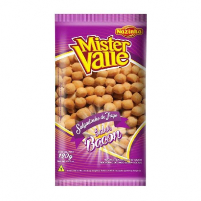Bacon Flavored Wheat Snack Mister Valle 4.23oz