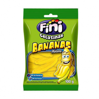 Banana Flavored Gelatin Candy 3.52oz