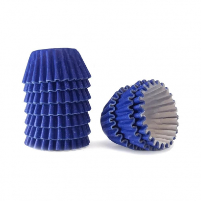 Dark Blue Brazilian Truffle Cups Number 04 with 100 uni