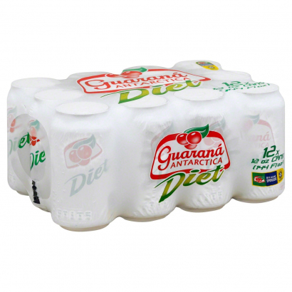 Soda  Guarana DIET 12oz Pack of 12
