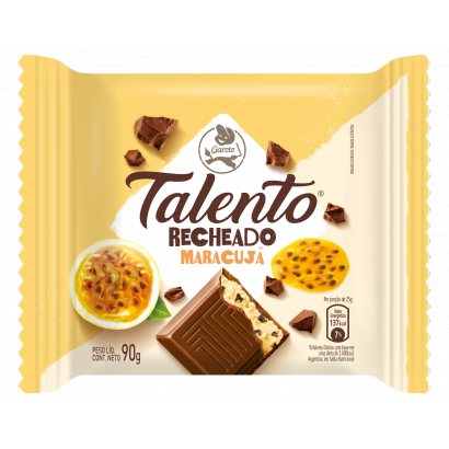 Talento Milk Chocolate with Passion Fruit 3.17oz