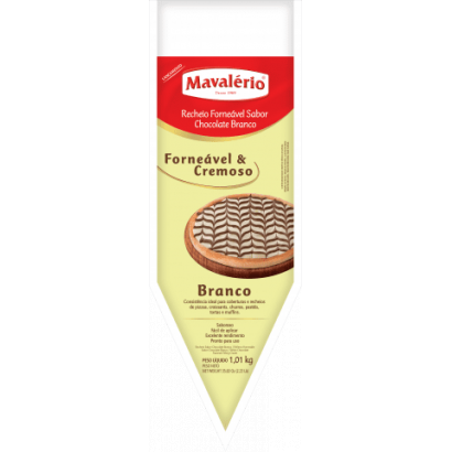 Heatable white chocolate flavored filling 35.62oz