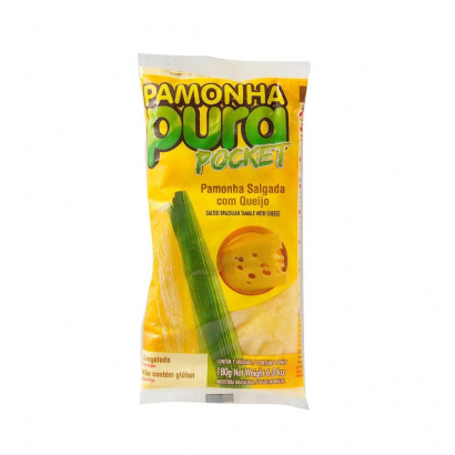 Pamonha Palha Salgada com Queijo 210g