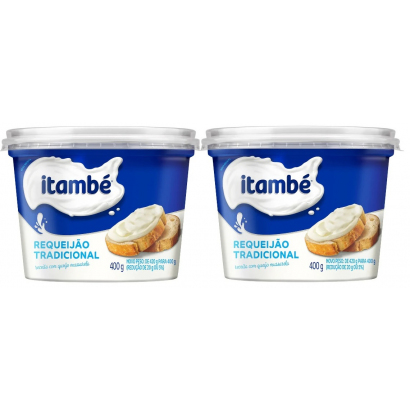 Requeijão 400g (PACK COM 02)