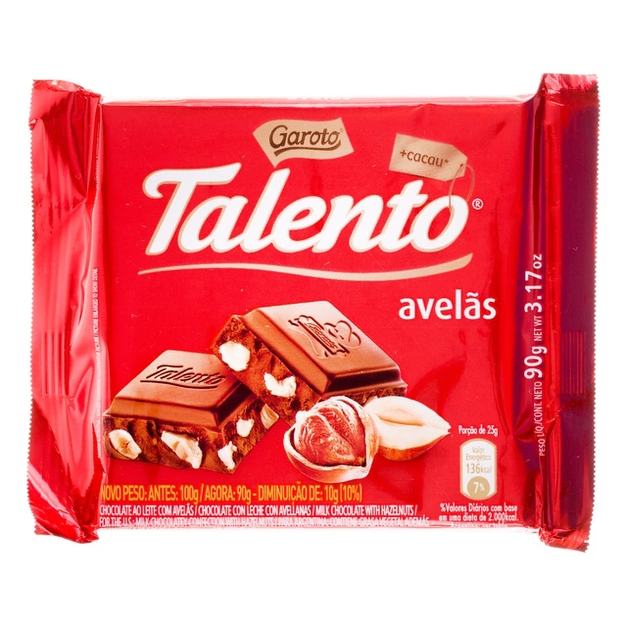 Barras De Chocolate Talento